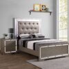 Alana - Queen Bed - Silver Champagne - Image 3
