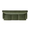 Alana Lawson - Three Cushion Tightback Sofa - Olive Green - Image 7