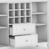Bedford - Sideboard Buffet And Wine Rack - White - Image 5