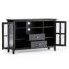 Artisan - Tall TV Media Stand - Black - Image 3