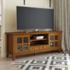 Acadian - TV Media Stand - Light Golden Brown - Image 8
