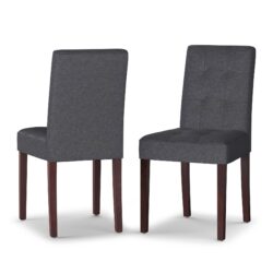 Andover - Parson Dining Chair (Set of 2) - Slate Gray