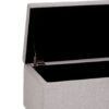 Cosmopolitan - Storage Ottoman - Cloud Gray - Image 7