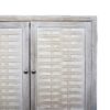 Accent Cabinet 4 Door Wooden Cabinet Sideboard Buffet Server Cabinet Storage Cabinet, For Living Room, Entryway, Hallway, Office, Kitchen And Dining Room - Natural Wood Wash - Image 8