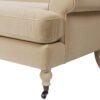 Alana Lawson - Two Cushion Tightback Sofa - Fawn Brown - Image 11