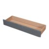 Queen Size Upholstered Platform Bed With Drawer - Gray - Image 5