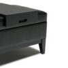 Oregon - Storage Ottoman Bench With Tray - Midnight Black - Image 6