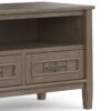 Lev - Low TV Stand - Smoky Brown - Image 6