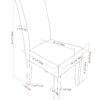 Acadian - Parson Dining Chair (Set of 2) - Light Mocha - Image 2