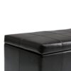 Dover - Storage Ottoman Bench - Midnight Black - Image 7
