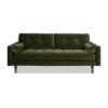 Nicholas - Mid-Century Modern Sofa - Olive Green - Image 3