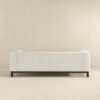 Melissa - Mid-Century Modern Sofa - Brown / White - Image 5