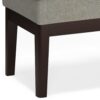 Carlson - Small Ottoman Bench - Greige - Image 7