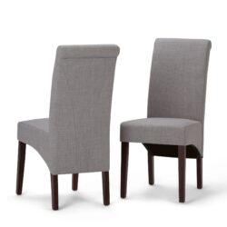 Avalon - Deluxe Parson Dining Chair (Set of 2) - Dove Gray