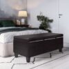 Afton - Storage Ottoman Bench - Tanners Brown - Image 8