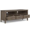 Lev - Low TV Stand - Smoky Brown - Image 9