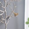 Metal Branch Wall Sculptures With Bird Accents (Set of 2) - Silver Multi - Image 10