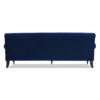 Alana Lawson - Three Cushion Tightback Sofa - Navy Blue - Image 5