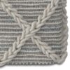 Cowan - Square Pouf - Gray / Natural - Image 4