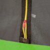 14Ft Trampoline With Basketball Hoop Inflator And Ladder (Inner Safety Enclosure) - Green - Image 20
