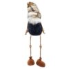 3 Pieces Fall Thanksgiving Gnomes Decorations, Harvest Festival Table Home Ornaments For Holiday Party Gifts - Blue / Brown - Image 2