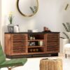 Graceland - TV Stand Console For TVs Up To 70" - Black, Bourbon - Image 10