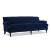 Alana Lawson - Three Cushion Tightback Sofa - Navy Blue - Image 2