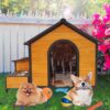 Xpt088 Wearable And Strong Dog House For Playground - Natural - Image 2