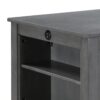 Graham - 3 Piece Small Space Counter Height Dining Table With Shelves And 2 Chairs (Set of 3) - Gray - Image 11