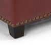Kingsley - Large Storage Ottoman - Radicchio Red - Image 8