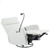 31.5" 270 Power Swivel Rocker Recliner Chair, Electric Glider Reclining Sofa With USB Ports, Power Swivel Glider, Rocking Chair Nursery Recliners For Living Room Bedroom - Light Gray - Image 21