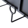 Floating Wine Bar Shelf With Glass Holder And Display Shelves - Black - Image 15