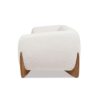 Alpine - Sherpa Sofa - Ivory White - Image 3
