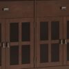 Artisan - Large 4 Door Sideboard Buffet - Russet Brown - Image 7