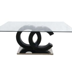 Aston - Dining Table - Black
