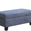 Diego - Sectional Sofa With Right Facing Chaise, Storage Ottoman, And 2 Accent Pillows - Gray - Image 2