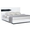 Vios - King Zebra Bed - White - Image 3