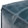Manning - Square Pouf - Teal - Image 3