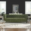 Alto - Tufted Chesterfield Sofa - Olive Green - Image 13