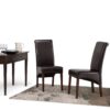 Avalon - Deluxe Parson Dining Chair (Set of 2) - Tanners Brown - Image 9