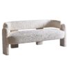 Boucle Upholstery Modern Sofa For Living Room - Beige - Image 10