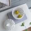 Ballas - Bird Lidded Jar - White - Image 4