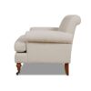 Alana Lawson - Accent Arm Chair Metal Casters - Sky Neutral Beige - Image 2