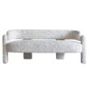 Boucle Upholstery Modern Sofa For Living Room - Beige - Image 7
