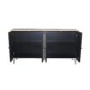 Accent Cabinet 4 Door Wooden Cabinet Sideboard Buffet Server Cabinet Storage Cabinet, For Living Room, Entryway, Hallway, Office, Kitchen And Dining Room - Natural Wood Wash - Image 11
