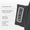 12 Massage Nodes, Full Set Massage Pad, Thai Massage Car Cushion - Gray - Image 6