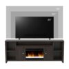 Urban Loft - Electric Fireplace TV Console For TVs Up To 95" - Mocha - Image 10