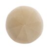 Luna - Round Sphere Accent Ball Throw Pillow - Fawn Brown - Image 2