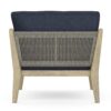 Cayman - Outdoor Conversation Chair - Slate Gray - Image 5