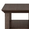 Acadian - Narrow Side Table - Farmhouse Brown - Image 2